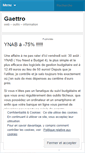Mobile Screenshot of gaettro.wordpress.com