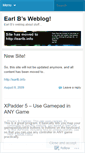 Mobile Screenshot of earlb3.wordpress.com