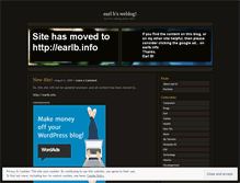 Tablet Screenshot of earlb3.wordpress.com