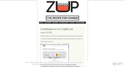 Desktop Screenshot of progettozuppa.wordpress.com