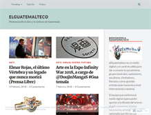Tablet Screenshot of elguatemalteco.wordpress.com