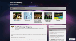 Desktop Screenshot of davsam.wordpress.com
