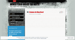 Desktop Screenshot of ministerioanjosdanoite.wordpress.com