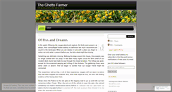 Desktop Screenshot of ghettofarmer.wordpress.com