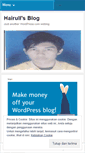 Mobile Screenshot of hairull.wordpress.com