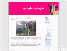 Tablet Screenshot of naturbrukdingle.wordpress.com