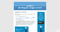 Desktop Screenshot of bjvjungblut.wordpress.com