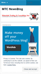 Mobile Screenshot of mtcnewsblog.wordpress.com