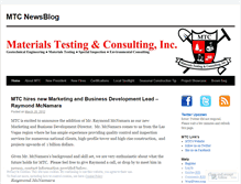 Tablet Screenshot of mtcnewsblog.wordpress.com