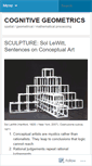 Mobile Screenshot of cognitivegeometrics.wordpress.com