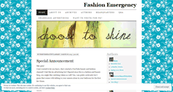 Desktop Screenshot of fashionemergency911.wordpress.com