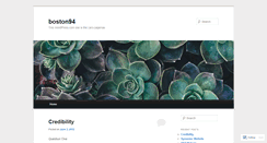Desktop Screenshot of boston94.wordpress.com