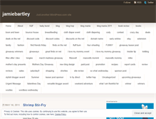 Tablet Screenshot of jamiebartley.wordpress.com