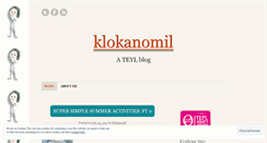 Desktop Screenshot of klokanomil.wordpress.com