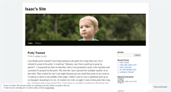 Desktop Screenshot of isaacporter.wordpress.com