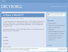 Tablet Screenshot of drcyborgl.wordpress.com