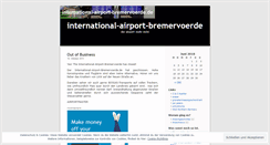 Desktop Screenshot of internationalairportbremervoerde.wordpress.com