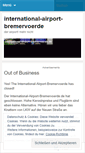 Mobile Screenshot of internationalairportbremervoerde.wordpress.com