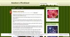 Desktop Screenshot of pferdeland1969.wordpress.com