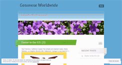 Desktop Screenshot of michelegenovese.wordpress.com