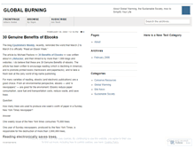 Tablet Screenshot of globalburning.wordpress.com