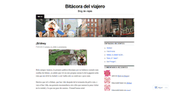 Desktop Screenshot of bitacoradelviajero.wordpress.com