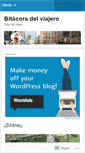 Mobile Screenshot of bitacoradelviajero.wordpress.com