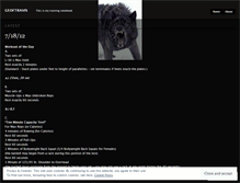 Tablet Screenshot of geoftravis.wordpress.com