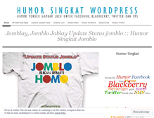 Tablet Screenshot of humorsingkat.wordpress.com