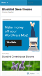Mobile Screenshot of bluebirdgreenhouse.wordpress.com