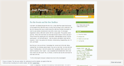 Desktop Screenshot of peachykeen.wordpress.com