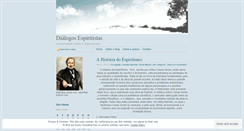 Desktop Screenshot of dialogosespiritistas.wordpress.com