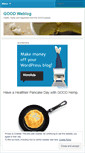 Mobile Screenshot of goodwebsite.wordpress.com