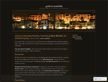 Tablet Screenshot of imarbella.wordpress.com