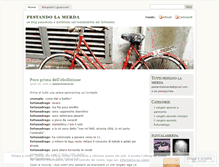 Tablet Screenshot of pestandolamerda.wordpress.com