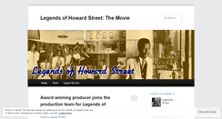 Desktop Screenshot of legendsofhoward.wordpress.com