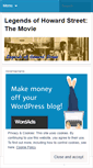Mobile Screenshot of legendsofhoward.wordpress.com