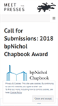 Mobile Screenshot of meetthepresses.wordpress.com