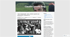 Desktop Screenshot of cconsolo.wordpress.com