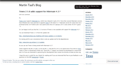 Desktop Screenshot of martintaal.wordpress.com