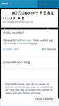 Mobile Screenshot of perlicuca.wordpress.com