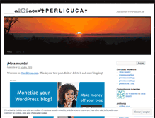 Tablet Screenshot of perlicuca.wordpress.com