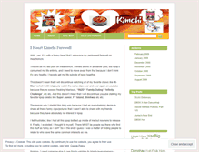 Tablet Screenshot of iheartkimchi.wordpress.com