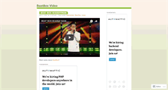 Desktop Screenshot of beatboxvideo.wordpress.com