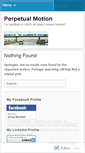 Mobile Screenshot of perpetualmotion.wordpress.com