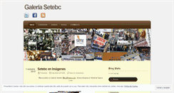 Desktop Screenshot of galeriasetebc.wordpress.com