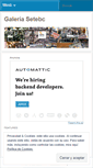 Mobile Screenshot of galeriasetebc.wordpress.com