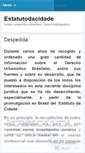 Mobile Screenshot of estatutodacidade.wordpress.com
