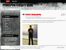 Tablet Screenshot of peaksportsusa.wordpress.com