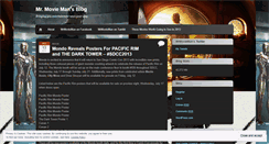 Desktop Screenshot of mrmovieman.wordpress.com